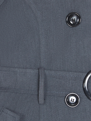 Double Breasted Trench Mac Coat
