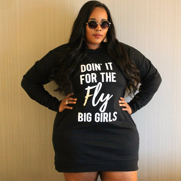 Comfy Oversized Women’s Plus Size Hoodie Top