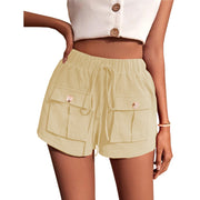 Women Lightweight Cargo Shorts – Casual Pocket Design for Everyday Use