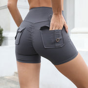 Ladies Seamless High Waist Butt Lifting Shorts – Workout & Everyday Style