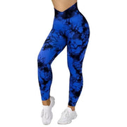 Women’s High Waist Seamless Tie-Dye Leggings – Fashion Activewear