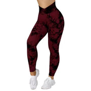 Women’s High Waist Seamless Tie-Dye Leggings – Fashion Activewear