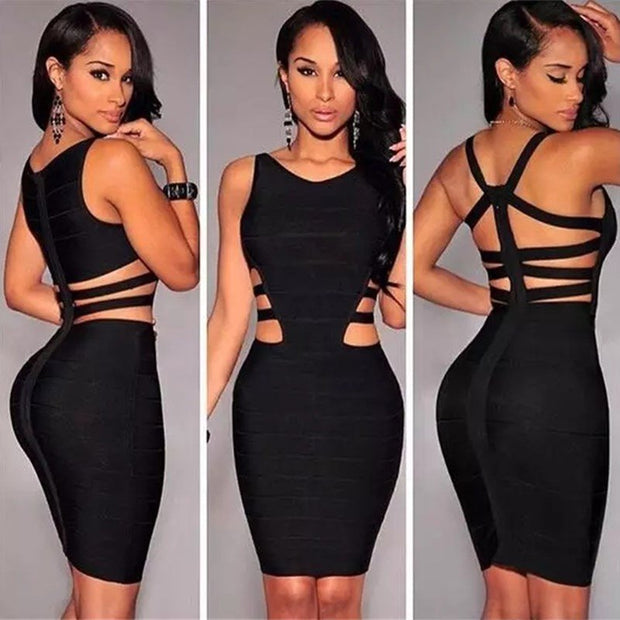 Elegant New Bandage Dress for Women – Bodycon Evening Party Outfit