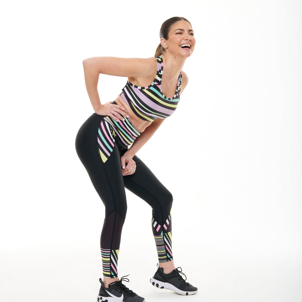 Aso-Oke Pastel Beautiful Leggings