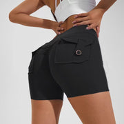 Ladies Seamless High Waist Butt Lifting Shorts – Workout & Everyday Style