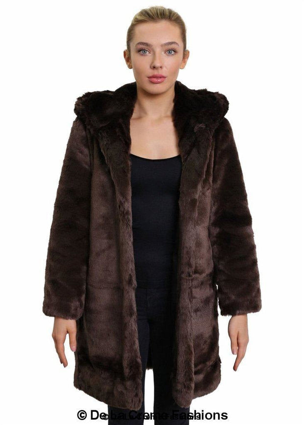 Women's Luxury Faux Fur Jacket