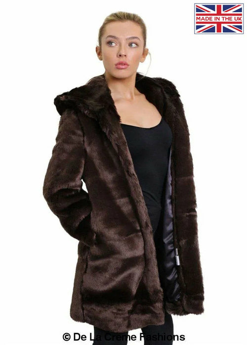 Women's Luxury Faux Fur Jacket