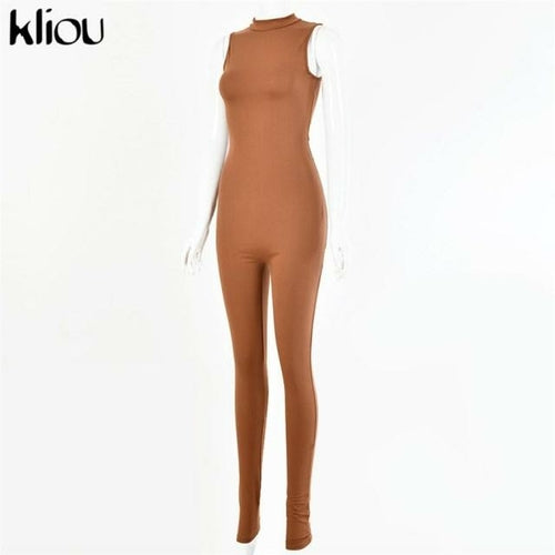 Sleeveless Activewear Skinny Outfit