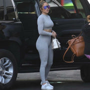 Solid Crop Top and Leggings